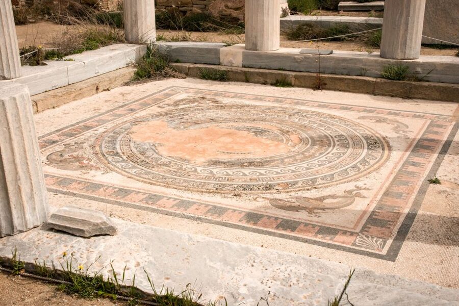 From Mykonos Cruise Port: Delos Guided Tour - Walking through the House of Dionysus