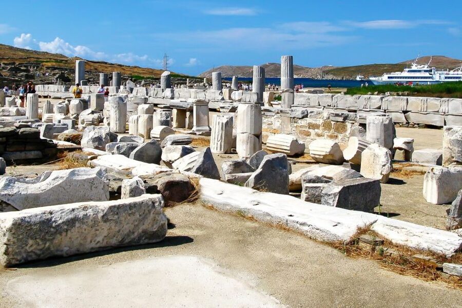 From Mykonos Cruise Port: Delos Guided Tour - Returning to Mykonos