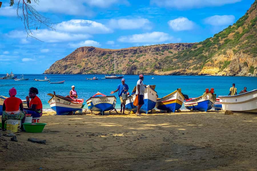 From Port of Praia: Island Tour for Cruise Ship passengers - São Domingos brings music into the day