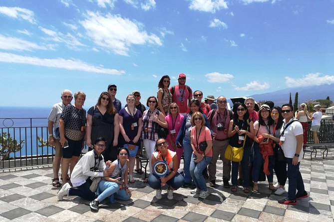 Full Day Taormina and Castelmola Tour with Messina Shore Excursion - Meeting the Group at Messina Port