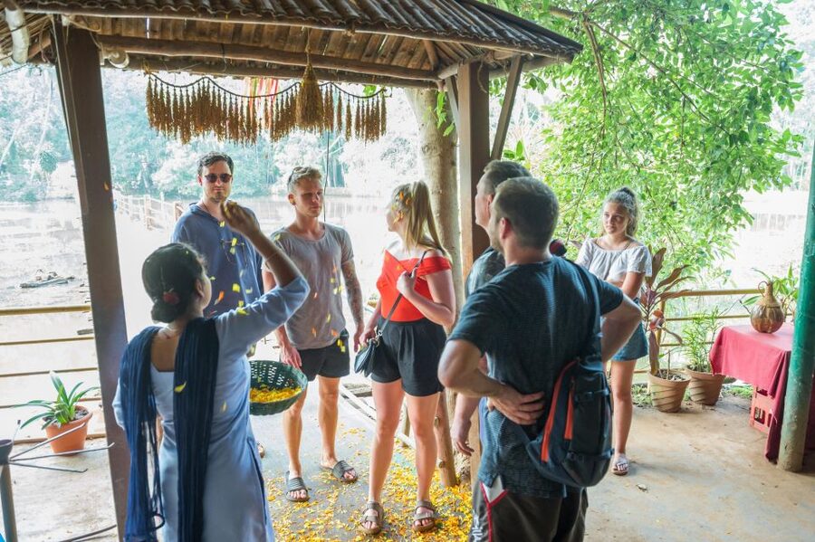 Goa Shore excursions : All inclusive Small Group tour - Shanta Durga Temple brings a different Goa