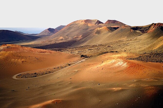 Grand Tour to Timanfaya and Jameos del Agua for cruise passengers - La Geria: vineyards in black volcanic soil