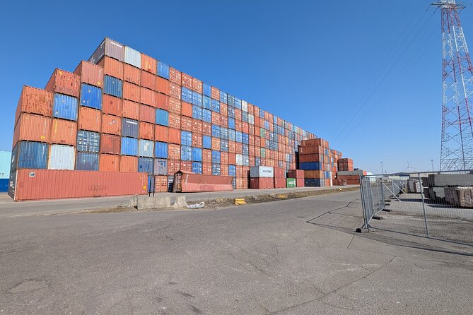 Guided Antwerp Port Tour, in your Car or Minibus - Berendrecht Lock and the scale of sea traffic