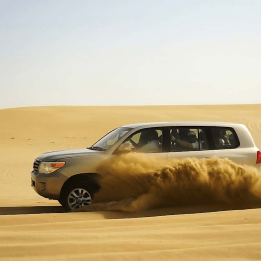 Half-Day Desert Safari For Cruise Ships Passngers. - Leaving Doha for the open desert
