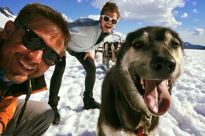 Helicopter To a Dogsledding Experience - Waiting at camp and returning by helicopter