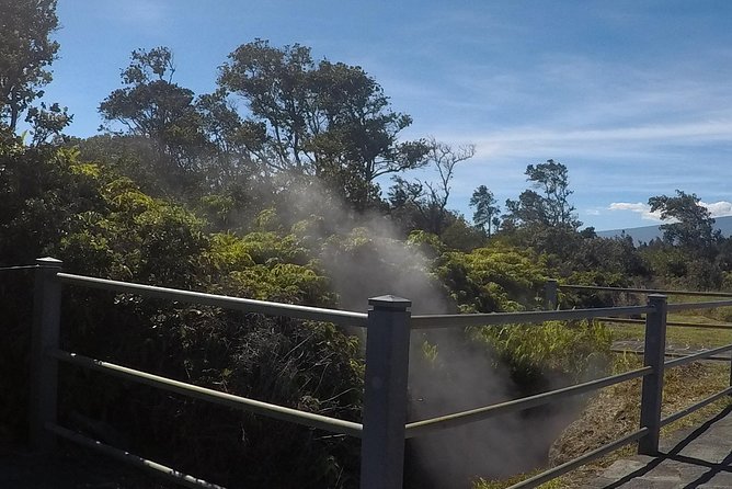 Hilo Shore Excursion: Volcanoes National Park & Black Sand Beach - Rainbow Falls, a short and scenic stop
