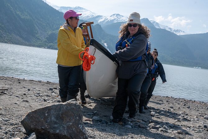 Juneau Shore Excursion: Mendenhall Glacier Canoe, Paddle and Hike - Weather is part of the deal