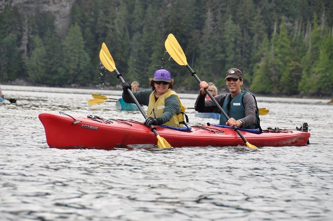 Ketchikan Shore Excursion: Eagle Island Sea Kayaking - Paddling toward Eagle Island