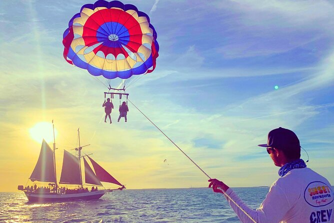 Key West Parasailing: Ideal For Cruise Ship & Downtown Guests - The Toe Dip and the Return to A & B Marina
