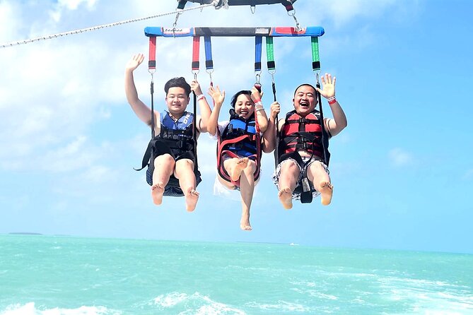 Key West Parasailing: Ideal For Cruise Ship & Downtown Guests - Views Toward Sunset Key and Opal Spa