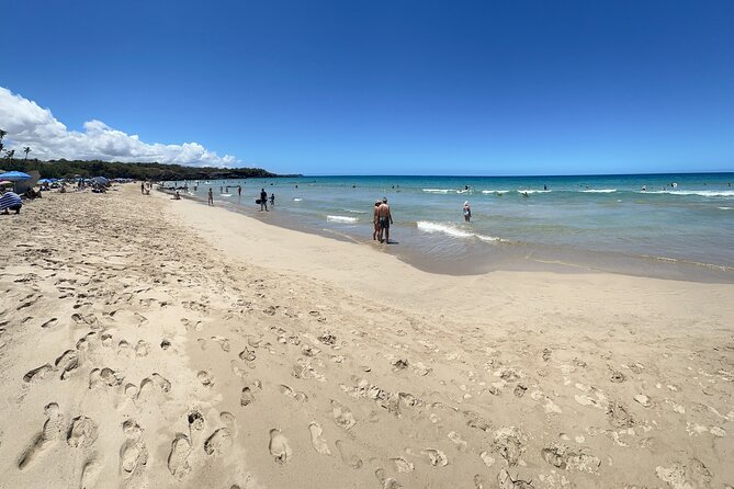 Kona Cruise Ship Excursion Hapuna Beach Day & NHS - Kiholo Bay offers a quick photo stop