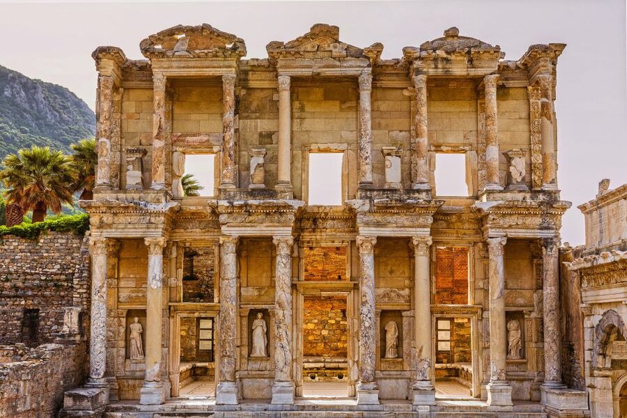 Kusadasi Cruise Port: Best of Ephesus Tour | Skip-The-Line - The Terrace Houses add domestic detail