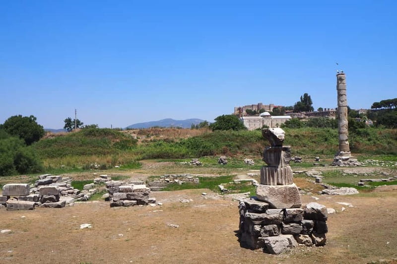 Kusadasi: Ephesus Shore Excursion with Entry Ticket - Timing, heat, surfaces, and shopping stops