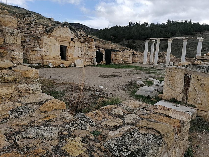 Kusadasi: Pamukkale Private Tour for Cruise Passengers - Cleopatra Pool and its ancient columns