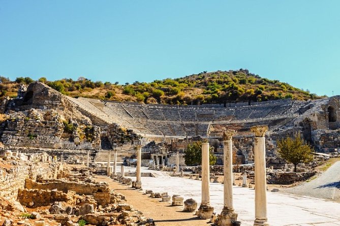 Kusadasi Shore Excursion: Ephesus Sightseeing Tour with Lunch - St John’s Basilica and the Temple of Artemis