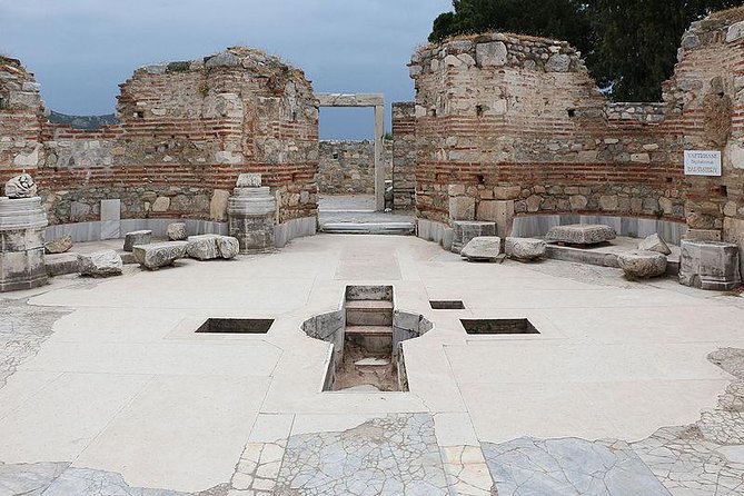 Kusadasi Shore Excursion: Private Tour to Ephesus including Basilica of St John and Temple of Artemis - St. John’s Basilica above Selcuk