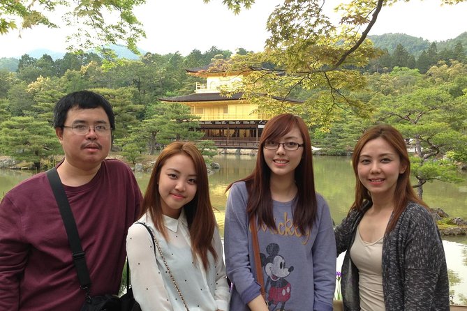 Kyoto private tour (Shore excursion available from Osaka or Kobe port) - Kinkakuji, the Golden Pavilion, in a quick 50 minutes