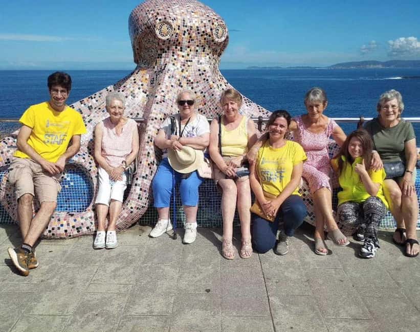 La Coruna: Sightseeing Bus Tour for Cruisers - Mount San Pedro and the city below