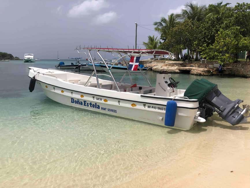 La Romana: Saona Island for Norwegian Sky Cruise Passengers - El Peñon and the Taíno story