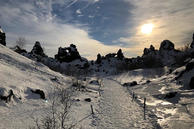 Lake Myvatn Day Tour and Godafoss Waterfall for Cruise Ships from Akureyri Port - Lake Mývatn brings several worlds together