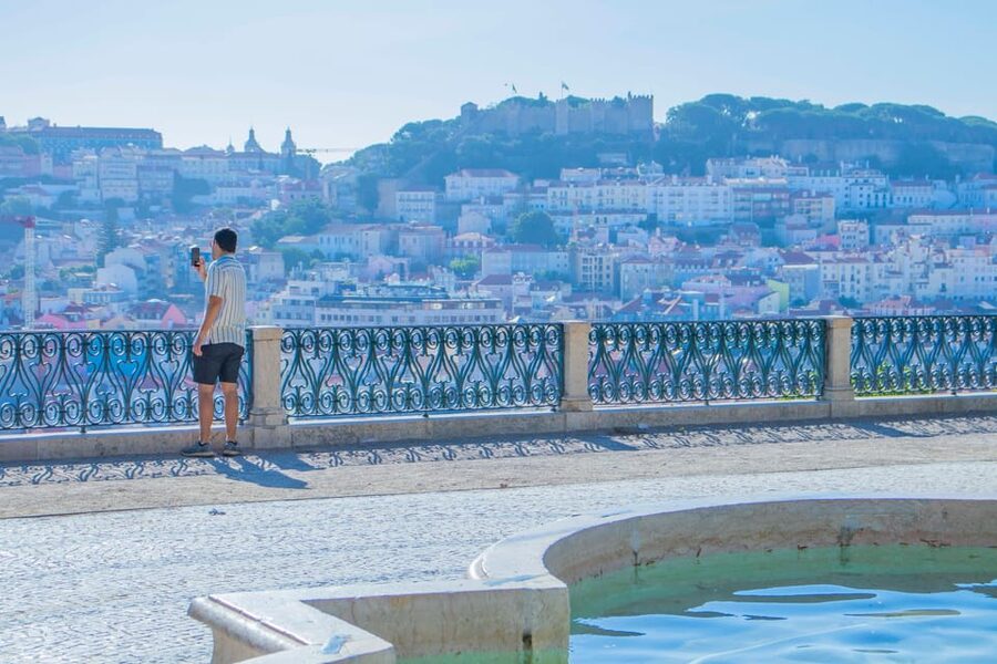 Lisbon: Early Morning TukTuk Tour - hotel/cruise ship pickup - Bica, Bairro Alto, and Avenida da Liberdade