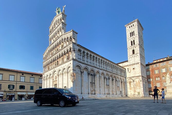 Lucca tour and Pisa Tower + WineTasting by van from Livorno Port - Walking Lucca with Time to Find Your Own Corners