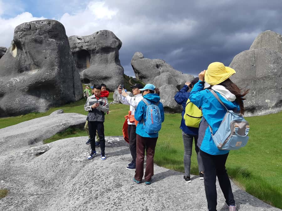 Lyttelton: Shore Excursion, Castle Hill & Inland Canterbury - Three and a half hours among the Kura Tawhiti boulders
