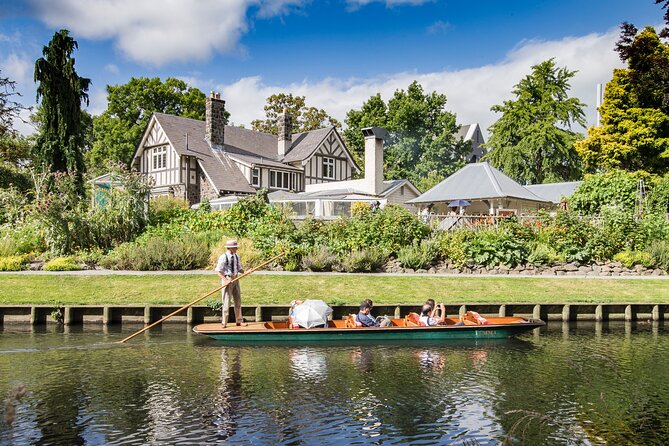 Lyttelton Shore Excursion - City Highlights & Waipara Wine Tour - Mona Vale brings gardens and quiet water