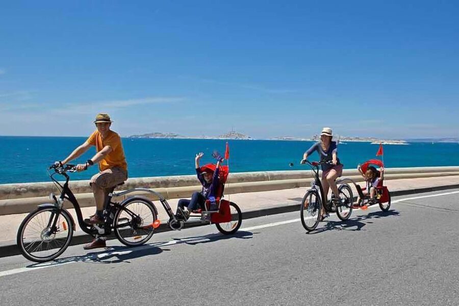 Marseille: Calanques Shore Excursion Electric Bike Day Tour - From the cruise ship to the first wheels