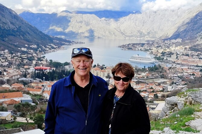 Montenegro shore excursion from Bar or Kotor - Sveti Stefan viewpoint, one of the signature images