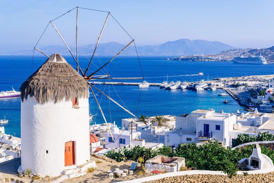 Mykonos Delight: A Perfect Day Trip from Your Cruise Ship - Ano Mera shows you a quieter Mykonos