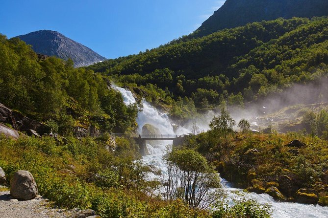 Olden Shore Excursion: the Amazing Briksdal Glacier - Reaching the glacier lake