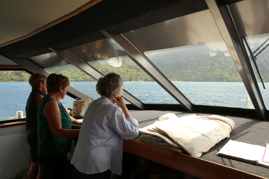 Picton Shore Excursion: Queen Charlotte Sounds Cruise - Leaving Picton for Queen Charlotte Sound