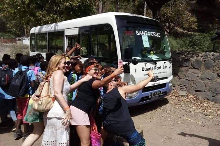 Praia: Day trip by minibus for cruise passengers - Two hours at Tarrafal Beach