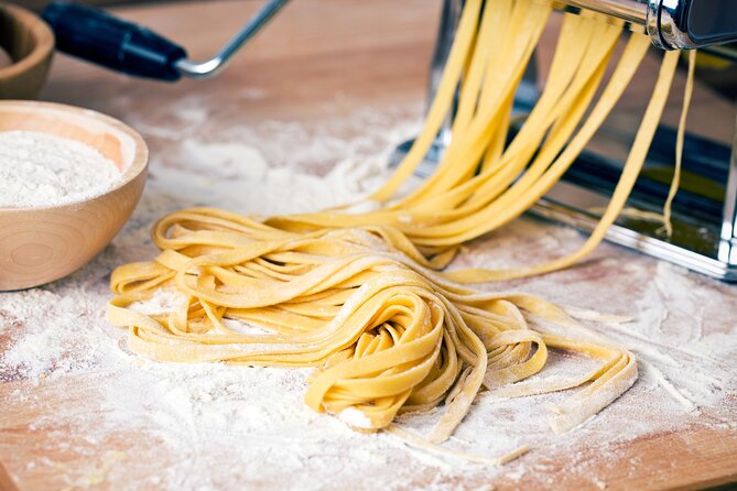 Private Cooking Class in Tuscany & Optional Pisa from Livorno - A two-hour lunch with seven estate wines