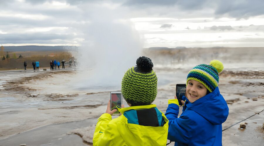 Private Golden Circle Tour from Skarfabakki cruise terminal - Kerið Crater Lake adds color to the route