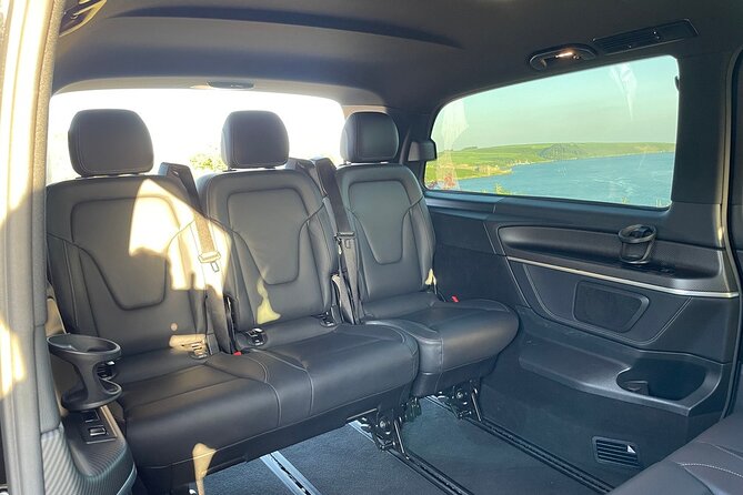 Private Guided Shore Excursions from Cobh - LUXURY Line MPV XL - Aghada lunch or Cork Harbour scenery