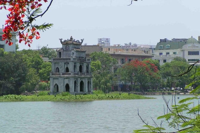 Private Hanoi City Shore Excursion from Ha Long Cruise Port - Tran Quoc Pagoda beside the city’s water
