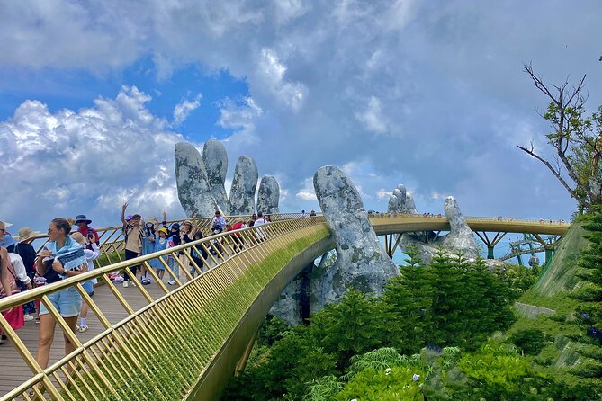 Private Shore Excursion from Tien Sa Port to Golden Bridge - Fantasy Park: a bonus for families and children