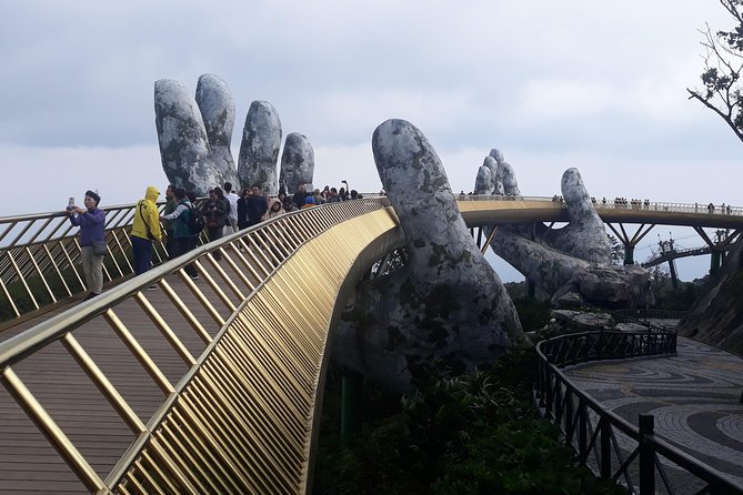 Private Shore Excursions from Chan May port to Ba Na Hills & Golden Bridge - The French Village and the park atmosphere