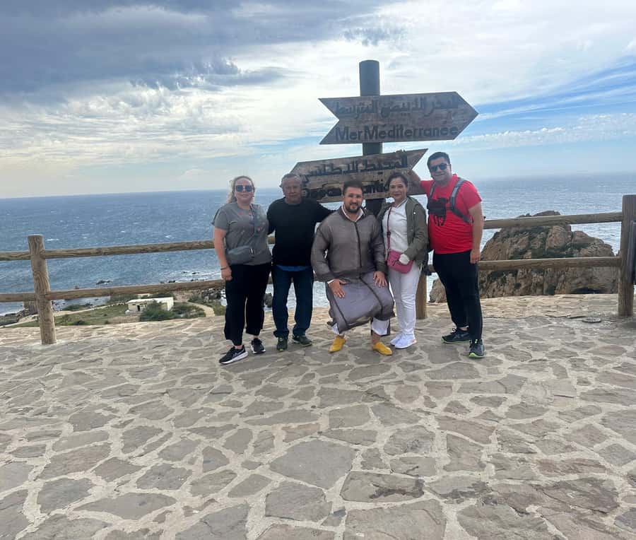 Private Tangier Tour from ferry cruise ship including lunch. - Hercules Caves and a camel ride by the coast