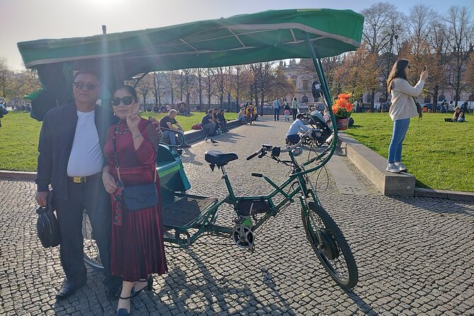 Rickshaw Tour-Cruise Ship guests arrive 9.30 upto 11.30 am Berlin - Why a Berlin rickshaw works so well