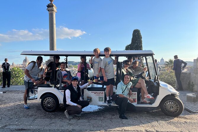 Rome: Exclusive 6 hour sightseeing tour in Golf cart for Cruisers - The Jesuit church with a visual surprise