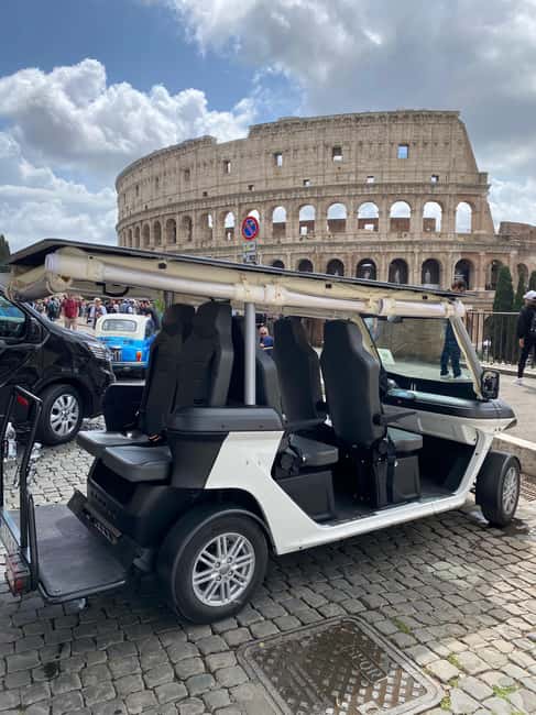 Rome: Golf Car Tour for Cruise Passengers - What $71 buys you