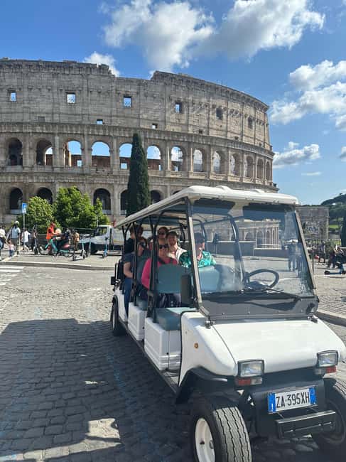 Rome: Golf Car Tour for Cruise Passengers - Piazza della Repubblica and the first view