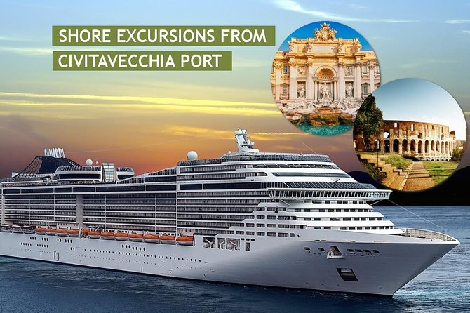 Rome in one day: tour from the cruise port Civitavecchia - Piazza Venezia puts modern Rome beside ancient Rome