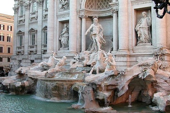 Rome' s best and Vatican Museums from Civitavecchia Port Day Tour - Trevi Fountain is the lively finale