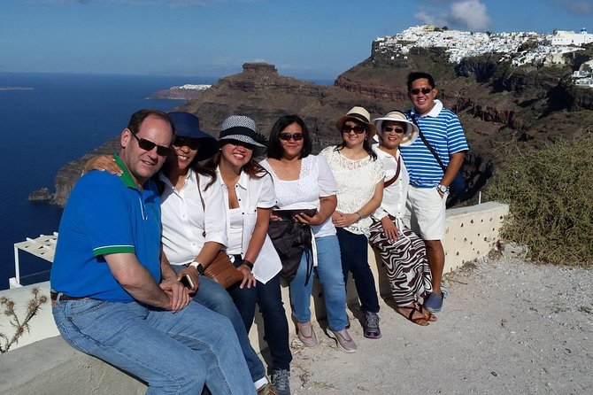 Santorini 8-Hour Private Tour with Hotel & Cruise Port Pickup - Mount Profitis Ilias provides the island-wide view
