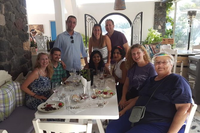 Santorini 8-Hour Private Tour with Hotel & Cruise Port Pickup - Four wines at Estate Argyros add local flavor