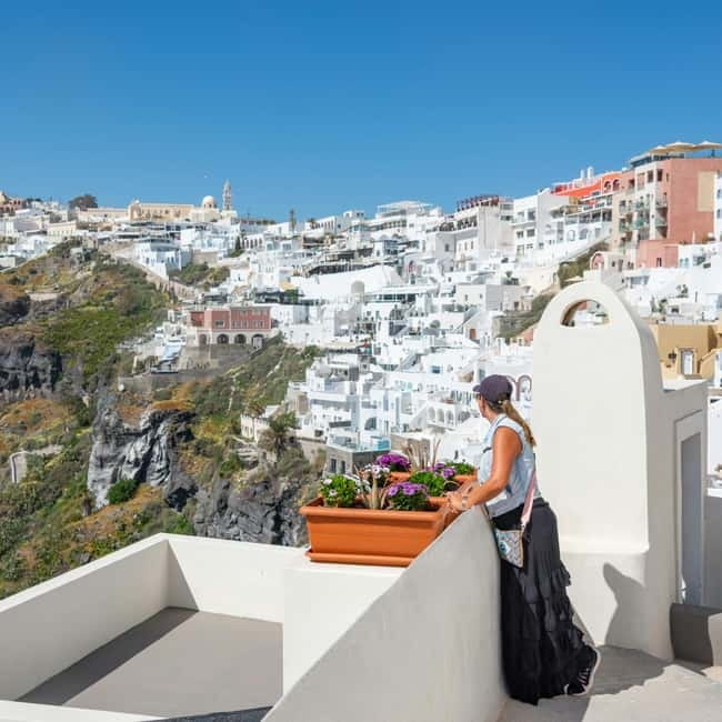 Santorini: Private Shore Excursion for Cruise Passengers - Starting At The Three Bells Of Fira